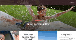 Desktop Screenshot of campcarolinablog.com